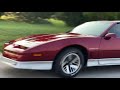 barrett jackson houston lot no 50.1 1987 pontiac trans am 5.0 v8 automatic