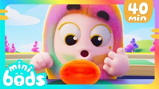 La Burbuja Saltarina de Bubbles: Caos en el Bodpod |🌈 Caricaturas para niño🌈 | Minibods en Español