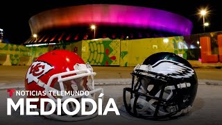 Trump y Swift entre los 100,000 visitantes de Nueva Orleans por el Super Bowl | Noticias Telemundo