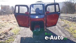 Eroute e-Auto 25 – No driving licence required – Electric cabin scooter