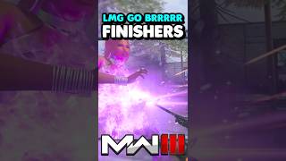 MW3 - LMG GO Brrrrrrrrrr Finishing Move 👀 All Versions