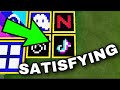 Satisfying minecraft sand art logos #17 (TikTok)