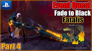 Fatalis | Lance - Monster Hunter World Iceborne Gameplay [PS5]