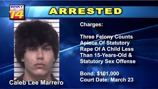 Man Arrested On Multiple Statutory Rape, Sex Offense Counts