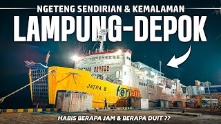 Kemalaman di Terminal Merak, Diserbu Calo!? Ngeteng Lampung - Depok 2025