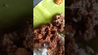 💥🐏சந்தை கடை மட்டன் சாப்பாடு சாப்ட்டுருக்கீங்களா⁉️💢| mutton fat eating #shorts