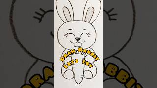 #6 #Number #draw #Rabbit #Make #shorts  😍🐇🐰