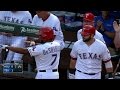 HOU@TEX: Fielder opens the scoring with an RBI single