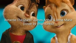 Rewrite The Stars - James Arthur & Anne Marie (cover by chipmunks) with lyrics