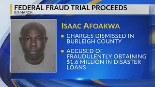 Local charges dismissed, federal case proceeds for Isaac Afoakwa in Bismarck