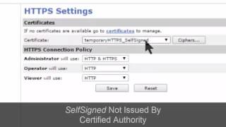 Axis Cybersecurity Hardening Settings