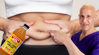 How Apple Cider Vinegar Helps Cut Down Belly Fat!  Dr. Mandell