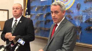 Madison County Sheriff John and State's Atorney Tom Gibbons arrest James Lopes