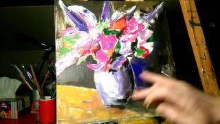 MirceArt - How I paint flowers – episode 2: Abstract flowers