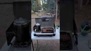 Coleman propane grill and stove