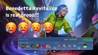 BENEDETTA REVITALIZE IS SO OP!!!