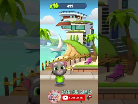 PARTE 4 CONSTRUYE LA CASA DE TOM, ANGELA y GINGER#39S EN TALKING TOM GOLD RUN #shorts #talkingtom #home