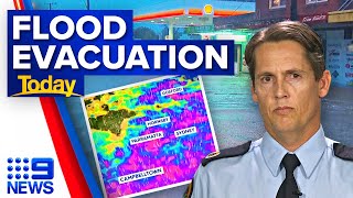 Major flood warnings as NSW residents forced to evacuate | 9 News Australia