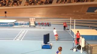 High jump Lars Lindner by Omnisport Apeldoorn