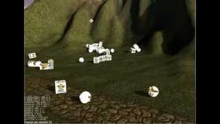 Physics example with jMonkeyEngine