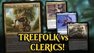 MTG Treefolk Commander Deck | Doran the Siege Tower vs Carmen vs Esior vs Tymna