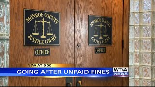 Monroe County is going after unpaid fines