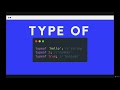 How to Model Data Efficiency: typeof operator --The Modern JavaScript Bootcamp