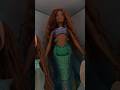 All of Halle’s little mermaid looks in doll forms (close ups)