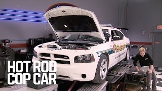 A Dodge Charger Police Cruiser Gets Performance Upgrades For Maximum Speed - Hor