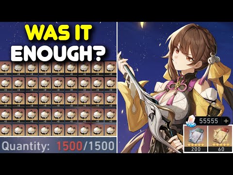 I Spent 2 Months & Farmed 1000 RELICS to Build Sushang! The Rolls Were Cursed. Honkai: Star Rail