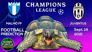 Malmo FF vs Juventus ⚽️ UEFA Champions League 2021/22 🐢 Turtle Football Predictions