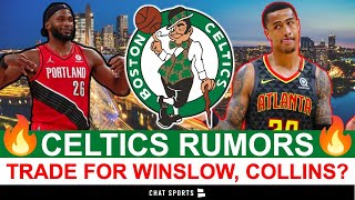 Celtics Trade Rumors: Boston LINKED To John Collins, Justise Winslow + Brad Stevens On Jaylen Brown