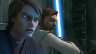 Star Wars: The Clone Wars - Anakin Skywalker & Obi-Wan Kenobi vs. Count Dooku [1080p]