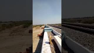 dhasa - jetalsar new broadgaje line first speed trail 🚂🚋🚃🚋🚃🚋🚃