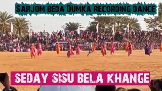 Sarjom beda Dumka recording dance seday sisu bela khange @manishahansdaofficial2134