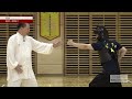 八極拳・服部哲也先生【推窓～朝陽手の用法例】最重要套路の使い方　bajiquan application by tetsuya hattori 2