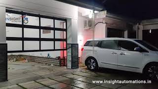 Introducing Ultra Modern Glass Garage Door First time in Kerala #insightautomations #garage #door