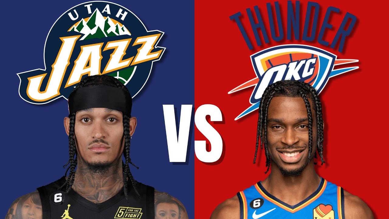 UTAH JAZZ VS OKLAHOMA CITY THUNDER | NBA REGULAR SEASON 2022-23 LIVE ...