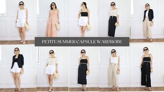 10 Pieces, 18 Outfits, a Summer ✈️Vacation Capsule Wardrobe