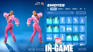 ALL [NEWEST] ICON SERIES Emotes Item Shop Today [fortnite battle royale] Ice Spice