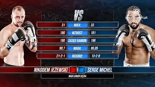Nikodem Jeżewski - Serge Michel. Skrót walki | Polsat Boxing Promotions 9
