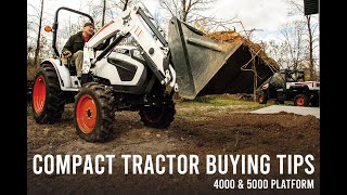 Compact Tractor Buying Tips | Bobcat Compact Tractors