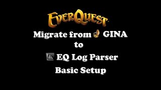 EQ Log Parser: Trigger Manager Setup