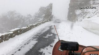 Heavy snow storms are hitting the state of Colorado