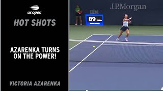Victoria Azarenka Turns on the Power! | 2022 US Open