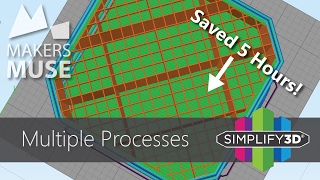 Print Faster using Multiple Processes in Simplify3D - 3D Printing 101