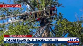 JFRD rescues man in tree suffering medical issue