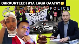 DEG-DEG • MARIYA DHIBLAY O POLICE KA NORWAY🇳🇴 XABSIGA U TAXABAYN KADIB MARKII CARUURTEEDI LAGA .....