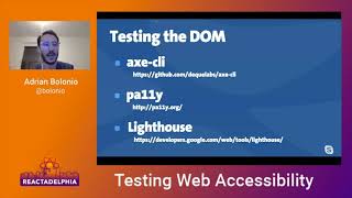 Adrián Bolonio - Testing Web Accessibility