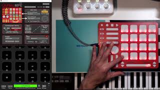 QuNeo Ableton Live MPE Tutorial with Arturia Pigments and GForce Oberheim OB-E Virtual Synth Plugins